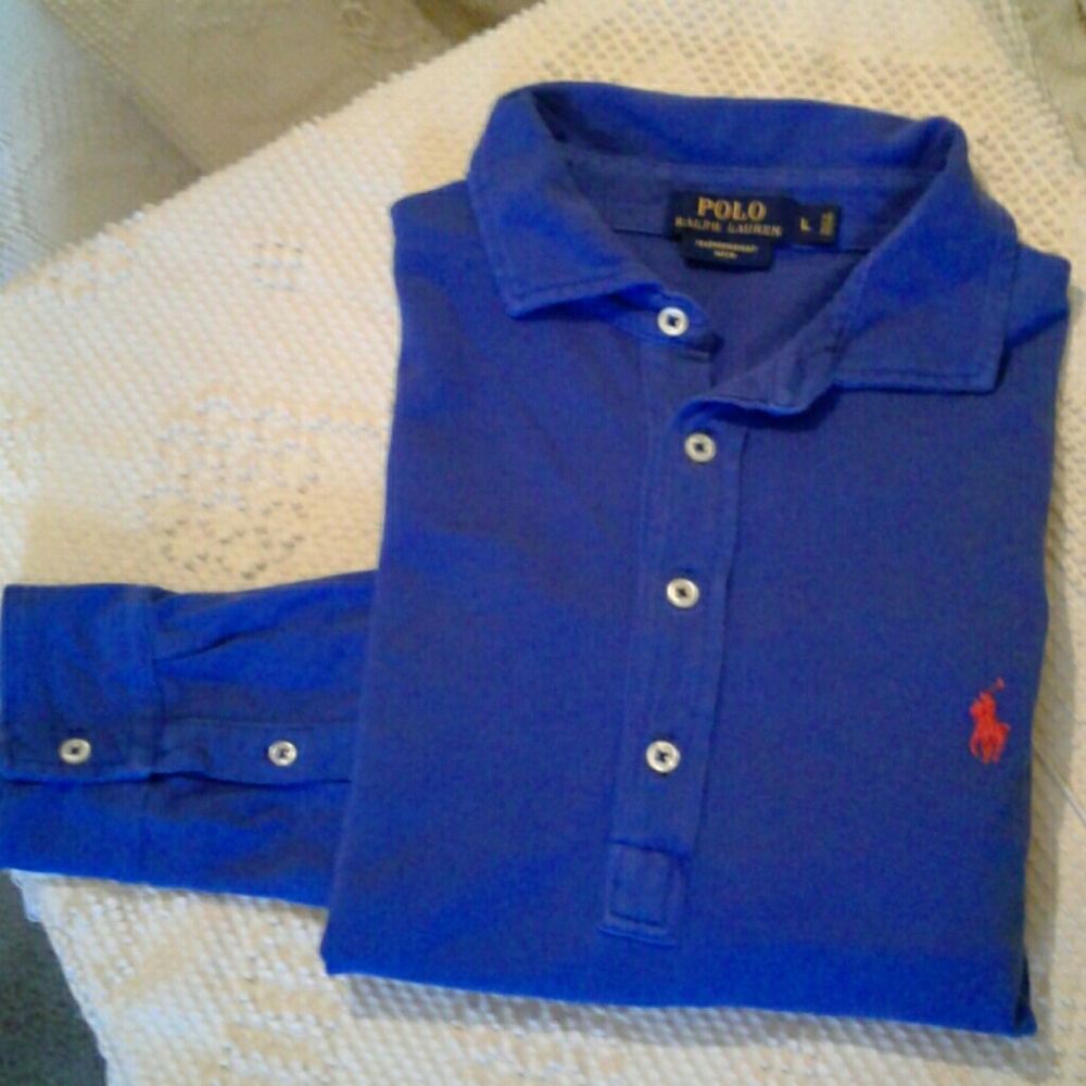 Polo Ralph Lauren LS Featherweight Mesh Polo Men's